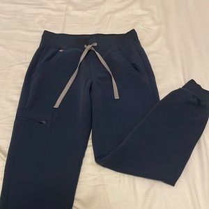 Figs dark harbor Zamora pants XS petite